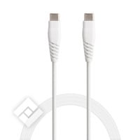 TEMIUM CABLE USB C/C 1M WHITE