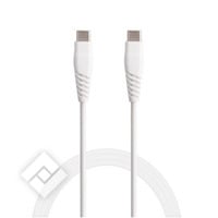 TEMIUM CABLE USB C/C 2M WHITE