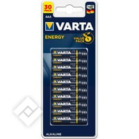 VARTA ENERGY 30 PACK AAA