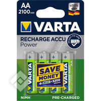 VARTA 2100 MAH AA LR06 X4