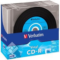 VERBATIM CD-R VINYL X10 52X