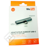 WEFIX ADAPTATEUR USBC JACK