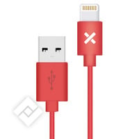 WEFIX CABLE LIGHTNING 1 M RED   