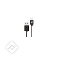 WEFIX USB-A->LIGHTNING CABLE 1M BLACK