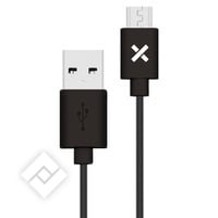 WEFIX CABLE MICRO USB 1M BLACK