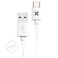 WEFIX CABLE PLAT USB-C 1M WH