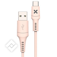 WEFIX CABLE USB-C 1M PINK