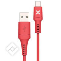 WEFIX CABLE USB-C 1M RED