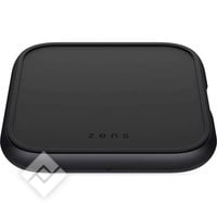 ZENS SINGLE ALUMINIUM WIRELESS CHARGER