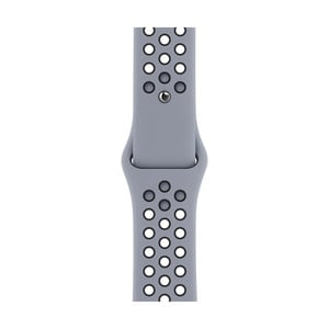 APPLE 44MM OBSIDIAN MIST/BK SPORT BAND-REGULAR (MG403ZM/A)