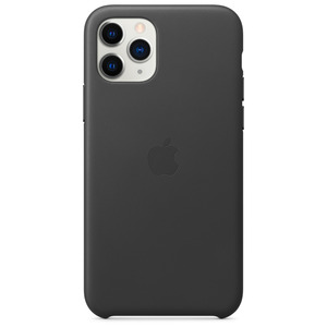 APPLE IPHONE 11 PRO LEATHER CASE BLACK