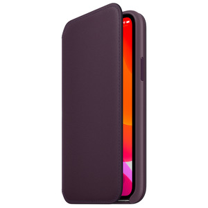 APPLE IPHONE 11 PRO LEATHER FOLIO AUBERGINE