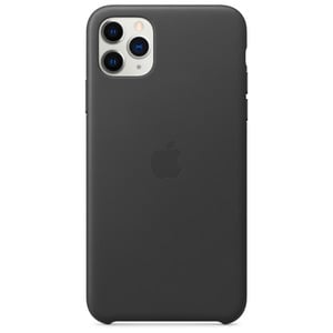 APPLE IPHONE 11 PRO MAX LEATHER CASE BLACK