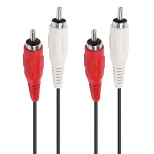 Cble / fiche audio ACCSUP 2RCA MALE 5M