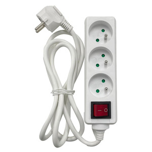 Rallonge lctrique ou multiprise ACCSUP MULTIPLUG X3 +SWITCH