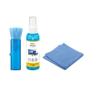 ACCSUP SCREENCLEANING 2X60ML KIT - Reiniging cd / dvd / video