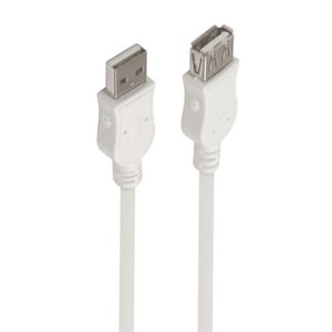 ACCSUP USB-A EXTENSION 3M WHITE