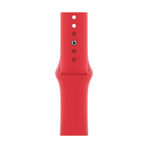 APPLE 44MM (PRODUCT) RED SPORT BAND-REGULAR (MYAV2ZM/A)