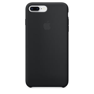 APPLE SILICONE COVER BLACK IPHONE 7 PLUS, 8 PLUS