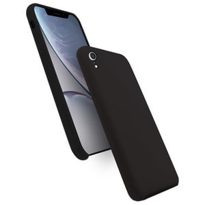 WAVE SILICONE COVER IPHONE XR BLACK