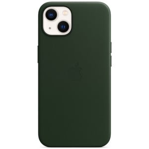 APPLE IPHONE 13 LEATHER CASE MAGSAFE - SEQUOIA GREEN