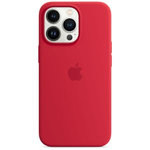 APPLE IPHONE 13 PRO SILICONE CASE MAGSAFE  (PRODUCT) RED