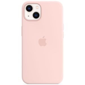 APPLE IPHONE 13 SILICONE CASE MAGSAFE  CHALK PINK