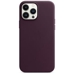 APPLE IPHONE 13 PRO MAX LEATHER CASE MAGSAFE - DARK CHERRY