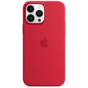 APPLE IPHONE 13 PRO MAX SILICONE CASE MAGSAFE  (PRODUCT) RED