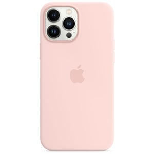 APPLE IPHONE 13 PRO MAX SILICONE CASE MAGSAFE  CHALK PINK