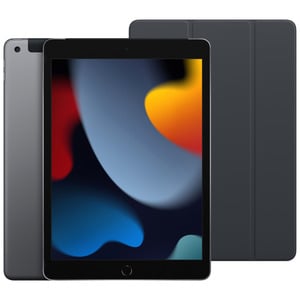 APPLE PACK IPAD (2021) WIFI 64GB SPACE GRAY + SMART COVER BLACK