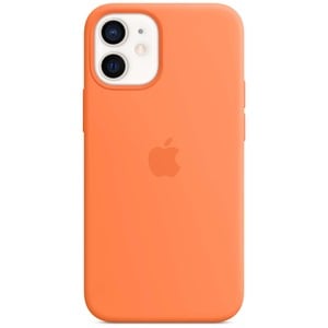 APPLE 12 MINI SILICONE CASE WITH MAGSAFE - KUMQUAT