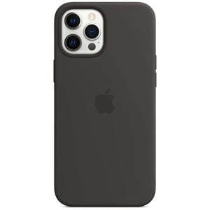 APPLE IPHONE 12 PRO MAX SILICONE CASE WITH MAGSAFE BLACK