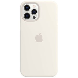 APPLE IPHONE 12 PRO MAX SILICONE CASE WITH MAGSAFE WHITE