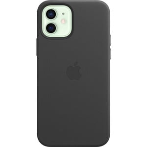 APPLE IPHONE 12/12 PRO LEATHER CASE WITH MAGSAFE BLACK