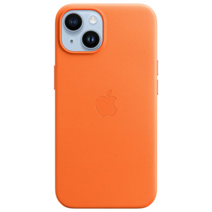 APPLE IPH14 LEATHER ORANGE