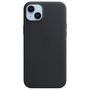 APPLE IPH14PLUS LEATHER BLACK