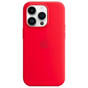 APPLE IPH14PRO SILICONE RED