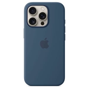 APPLE IPHONE16 PRO SILICONE CASE WITH MAGSAFE - DENIM