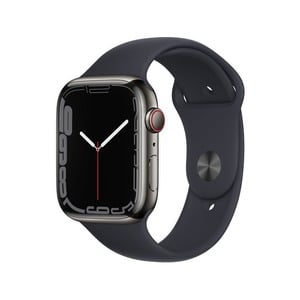 APPLE REFURBISHED WATCH SERIES 7 45MM LTE GRAPHITE STAINLESS STEEL A+