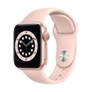 APPLE WATCH SERIES 6 40MM GOLD ALU PINK SAND SPORTBAND