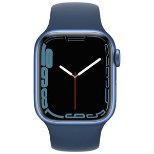 APPLE WATCH SERIES 7 GPS 41MM BLUE ALU CASE WITH ABYSS BLUE SPORT BAND REGULAR