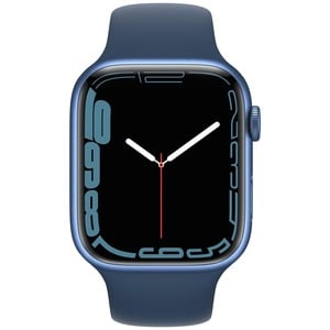 APPLE WATCH SERIES 7 GPS 45MM BLUE ALU CASE WITH ABYSS BLUE SPORT BAND REGULAR