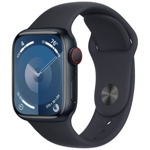 APPLE  Watch Series9 GPS + Cellular 41mm Midnight Aluminium Case with Midnight Sport Band - S/M