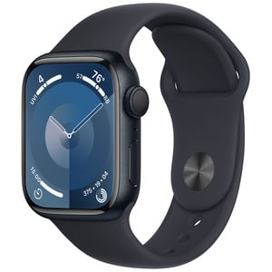 APPLE  Watch Series 9 GPS 41mm Midnight Aluminium Case with Midnight Sport Band - S/M