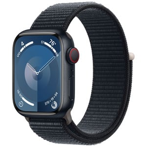 APPLE  Watch Series9 GPS + Cellular 41mm Midnight Aluminium Case with Midnight Sport Loop