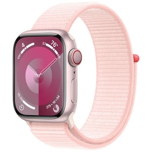 APPLE  Watch Series9 GPS + Cellular 41mm Pink Aluminium Case with Light Pink Sport Loop