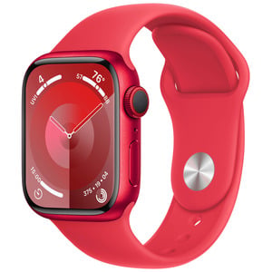 APPLE  Watch Series9 GPS + Cellular 41mm (PRODUCT)RED Aluminium Case with (PRODUCT)RED Sport Band - M/L