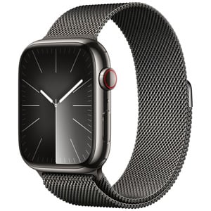 APPLE  Watch Series9 GPS + Cellular 45mm Graphite Stainless Steel Case with Graphite Milanese Loop