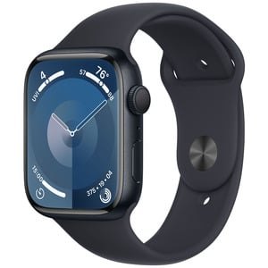 APPLE  Watch Series 9 GPS 45mm Midnight Aluminium Case with Midnight Sport Band - M/L